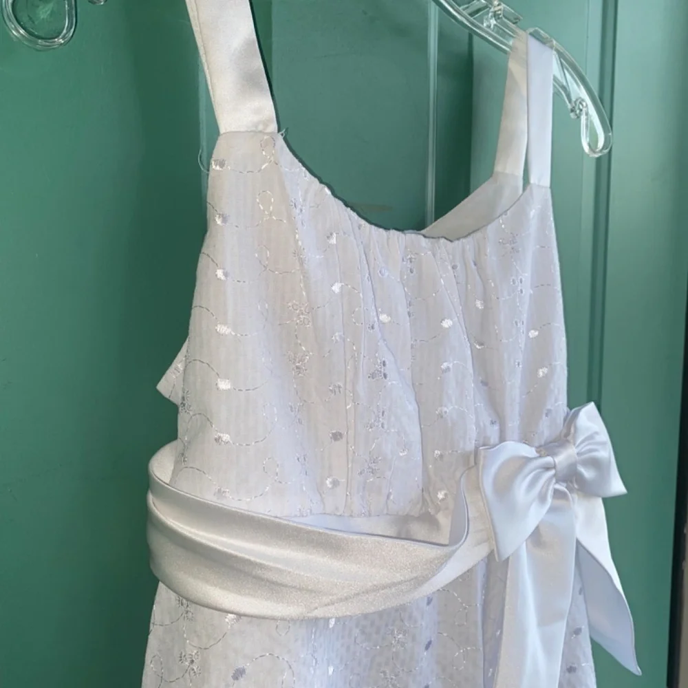 Ashley Ann size 14.5 stunning white dress flower girl